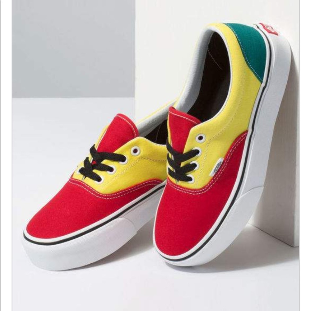 VANS Tri-Block Era Platform Womens Shoes